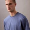Supima-Baumwoll-T-Shirt mit Rundhalsausschnitt Supima-Baumwoll-T-Shirt mit Rundhalsausschnitt