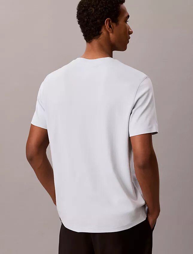 Supima-Baumwoll-T-Shirt mit Rundhalsausschnitt Supima-Baumwoll-T-Shirt mit Rundhalsausschnitt