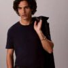 Supima-Baumwoll-T-Shirt mit Rundhalsausschnitt Supima-Baumwoll-T-Shirt mit Rundhalsausschnitt