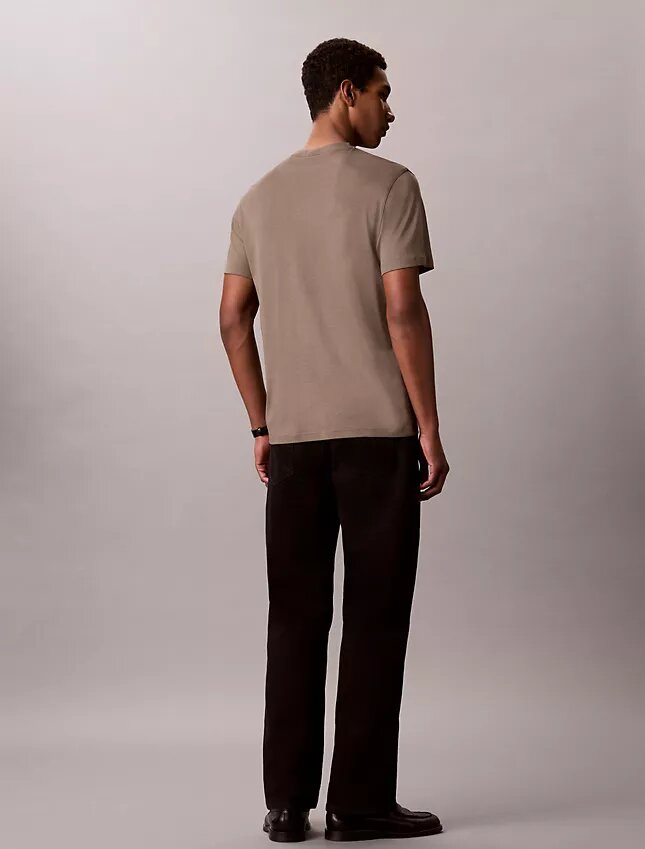 Supima-Baumwoll-T-Shirt mit Rundhalsausschnitt Supima-Baumwoll-T-Shirt mit Rundhalsausschnitt