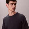 Supima-Baumwoll-T-Shirt mit Rundhalsausschnitt Supima-Baumwoll-T-Shirt mit Rundhalsausschnitt
