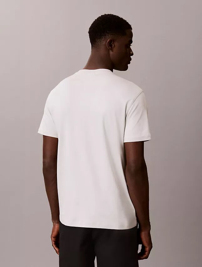 Supima-Baumwoll-T-Shirt mit Rundhalsausschnitt Supima-Baumwoll-T-Shirt mit Rundhalsausschnitt