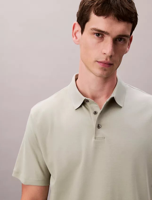 Supima-Baumwolle Klassisches Poloshirt Supima-Baumwolle Klassisches Poloshirt