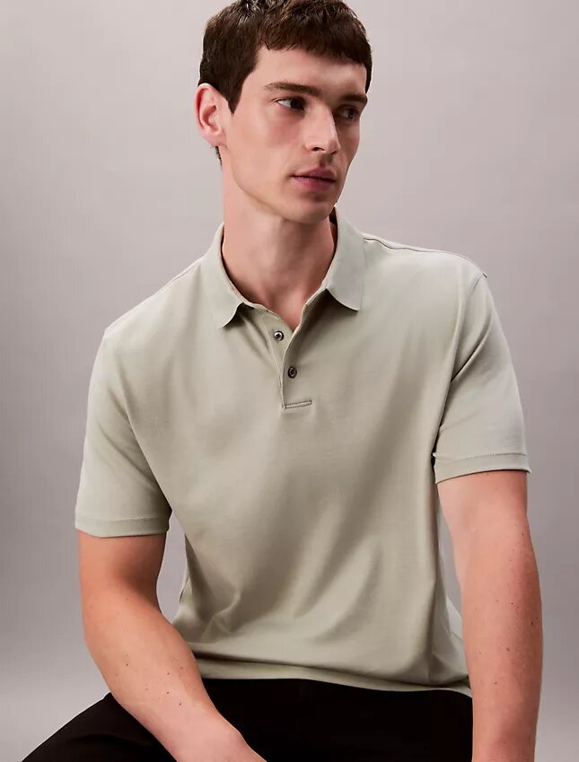Supima-Baumwolle Klassisches Poloshirt Supima-Baumwolle Klassisches Poloshirt
