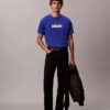 T-Shirt mit Block-Logo-Grafik in lockerer Passform T-Shirt mit Block-Logo-Grafik in lockerer Passform