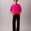 T-Shirt mit Block-Logo-Grafik in lockerer Passform T-Shirt mit Block-Logo-Grafik in lockerer Passform