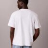 T-Shirt mit durchgehendem Monogram und lockerer Passform
