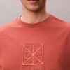 T-Shirt mit Emblem-Logo und lockerer Passform