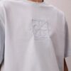 T-Shirt mit Emblem-Logo und lockerer Passform