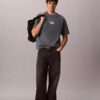 T-Shirt mit gesticktem 1989-Logo und lockerer Passform