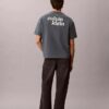 T-Shirt mit gesticktem 1989-Logo und lockerer Passform