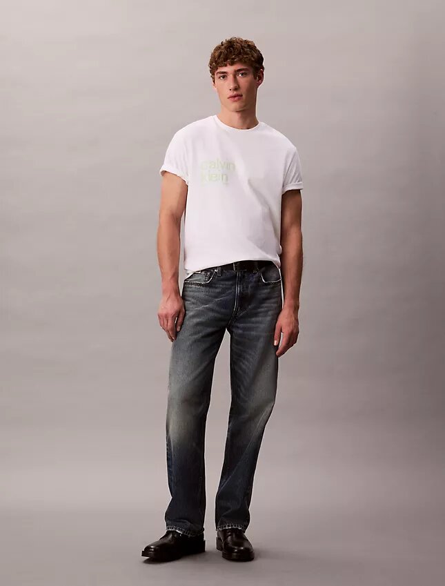 T-Shirt mit Kreisgrafik und lockerer Passform T-Shirt mit Kreisgrafik und lockerer Passform