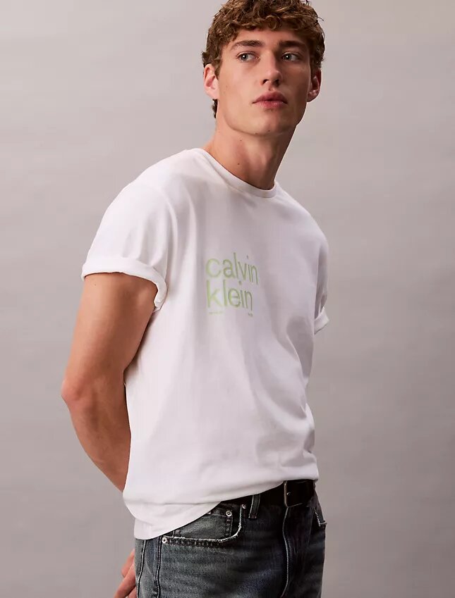 T-Shirt mit Kreisgrafik und lockerer Passform T-Shirt mit Kreisgrafik und lockerer Passform