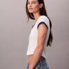 T-Shirt mit Monogram-Logo in grafischer Slim-Passform T-Shirt mit Monogram-Logo in grafischer Slim-Passform