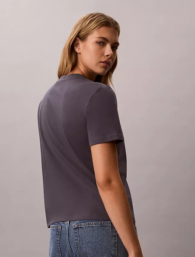 T-Shirt mit Palmen-Logo-Grafik T-Shirt mit Palmen-Logo-Grafik