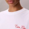 T-Shirt mit Schriftzug von Calvin Klein in Schreibschrift T-Shirt mit Schriftzug von Calvin Klein in Schreibschrift