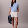 T-Shirt mit Schriftzug von Calvin Klein in Schreibschrift T-Shirt mit Schriftzug von Calvin Klein in Schreibschrift