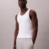 Tanktop aus Cotton Stretch-Mischung im 3er-Pack Tanktop aus Cotton Stretch-Mischung im 3er-Pack