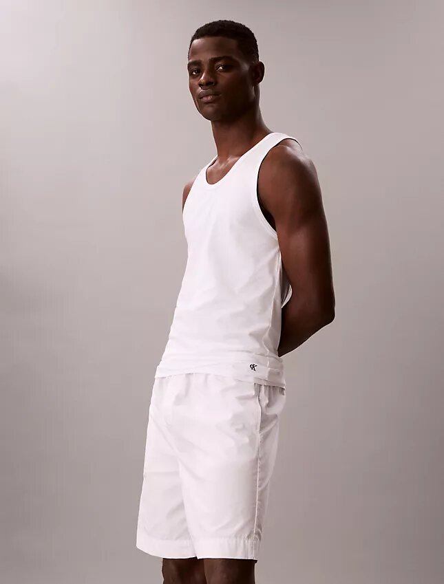 Tanktop aus Cotton Stretch-Mischung im 3er-Pack Tanktop aus Cotton Stretch-Mischung im 3er-Pack