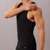 Tanktop aus Cotton Stretch-Mischung im 3er-Pack Tanktop aus Cotton Stretch-Mischung im 3er-Pack