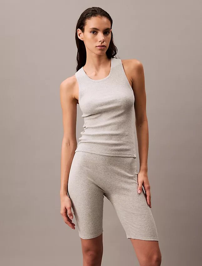 Tanktop aus Cotton Stretch-Rippstrick Tanktop aus Cotton Stretch-Rippstrick