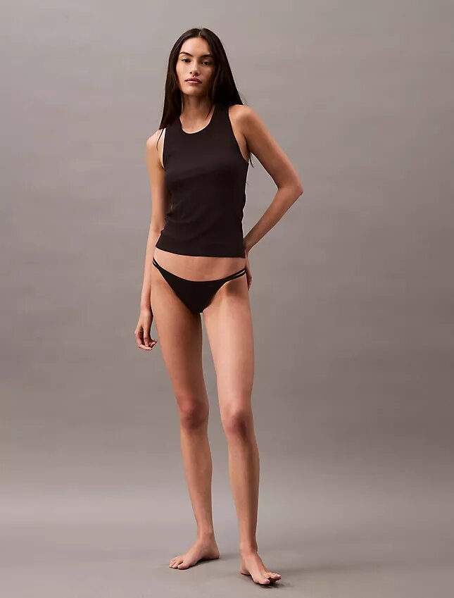 Tanktop aus Cotton Stretch-Rippstrick Tanktop aus Cotton Stretch-Rippstrick
