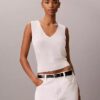 Tanktop aus Leinenmischung Tanktop aus Leinenmischung