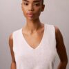 Tanktop aus Leinenmischung Tanktop aus Leinenmischung