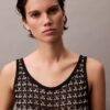 Tanktop mit Jacquard-Struktur Tanktop mit Jacquard-Struktur