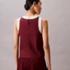 Tanktop mit Kontrastbesatz Tanktop mit Kontrastbesatz