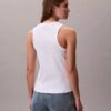 Tanktop mit Logo-Grafik und Rippbündchen Tanktop mit Logo-Grafik und Rippbündchen