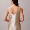 Tanktop mit Pailletten und Rundhalsausschnitt Tanktop mit Pailletten und Rundhalsausschnitt