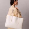 Tote-Bag mit durchgehendem Emblem-Logo und Beutel