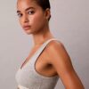 Traditioneller, leicht gefütterter Triangel-Bralette aus Cotton Stretch Traditioneller, leicht gefütterter Triangel-Bralette aus Cotton Stretch