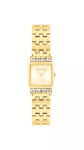 Uhr mit quadratischem Zifferblatt und Gliederarmband Uhr mit quadratischem Zifferblatt und Gliederarmband