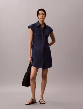 Utility Shirt-Kleid