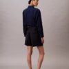 Utility-Shorts aus Wollmischung mit Fischgrätenmuster Utility-Shorts aus Wollmischung mit Fischgrätenmuster