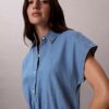 Washed Chambray-Strampler Washed Chambray-Strampler
