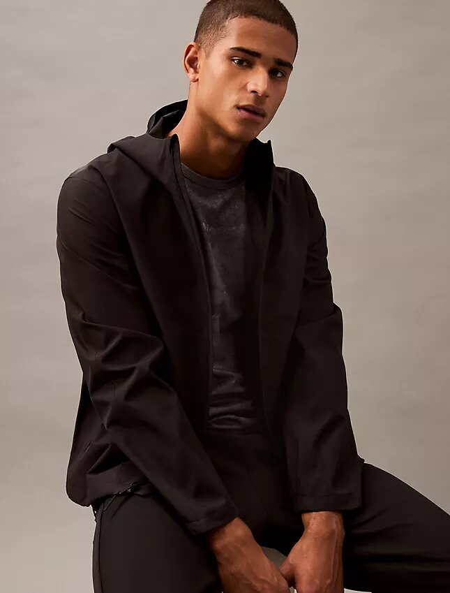 Wasserabweisende, Unlined Regenjacke Wasserabweisende, Unlined Regenjacke