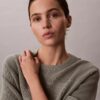 Weicher Baumwollpullover mit Monogram