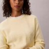 Weicher Baumwollpullover mit Monogram Weicher Baumwollpullover mit Monogram