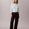 Weicher Baumwollpullover mit Monogram Weicher Baumwollpullover mit Monogram