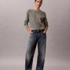 Weicher Baumwollpullover mit Monogram