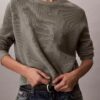 Weicher Baumwollpullover mit Monogram