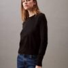 Weicher, locker sitzender Monogram-Pullover aus Baumwolle Weicher, locker sitzender Monogram-Pullover aus Baumwolle