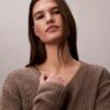 Weicher, locker sitzender Monogram-Pullover aus Baumwolle Weicher, locker sitzender Monogram-Pullover aus Baumwolle