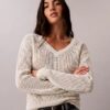 Weicher, locker sitzender Monogram-Pullover aus Baumwolle Weicher, locker sitzender Monogram-Pullover aus Baumwolle