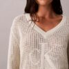 Weicher, locker sitzender Monogram-Pullover aus Baumwolle Weicher, locker sitzender Monogram-Pullover aus Baumwolle