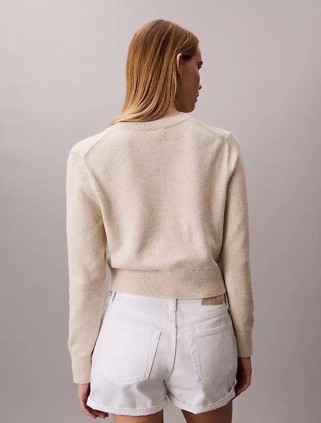 Weicher Monologo-Pullover aus Baumwollchenille Weicher Monologo-Pullover aus Baumwollchenille