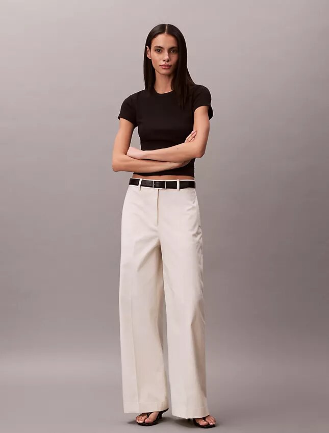 Weite Chino-Hose Weite Chino-Hose